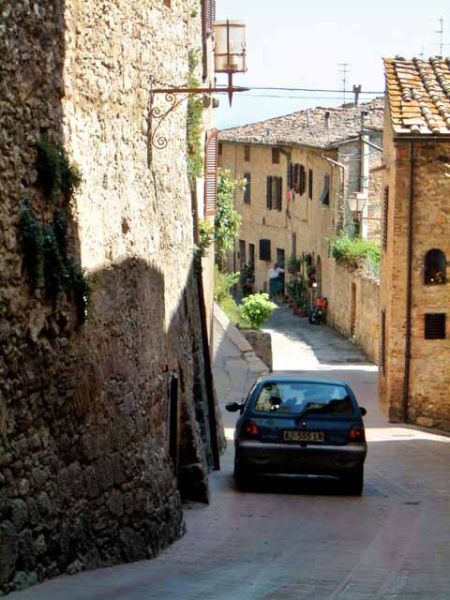 San Gimignano - processed image